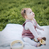 Itty Bitty Bow Baby Headbands, Liberty of London Pink/Mustard/Black Florals Bundle Set