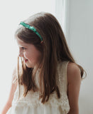 Unicorn Glitter Headband, Green