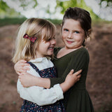 Petal Bows, Liberty of London Blush/Olive/Burgundy Florals Bundle Set