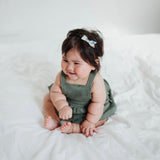 Petal Bow, Liberty Olive Floral