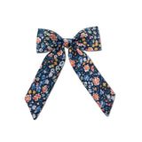 Classic Bow, Liberty Blue/Orange Floral