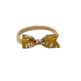 Petal Bow, Liberty Gold Floral