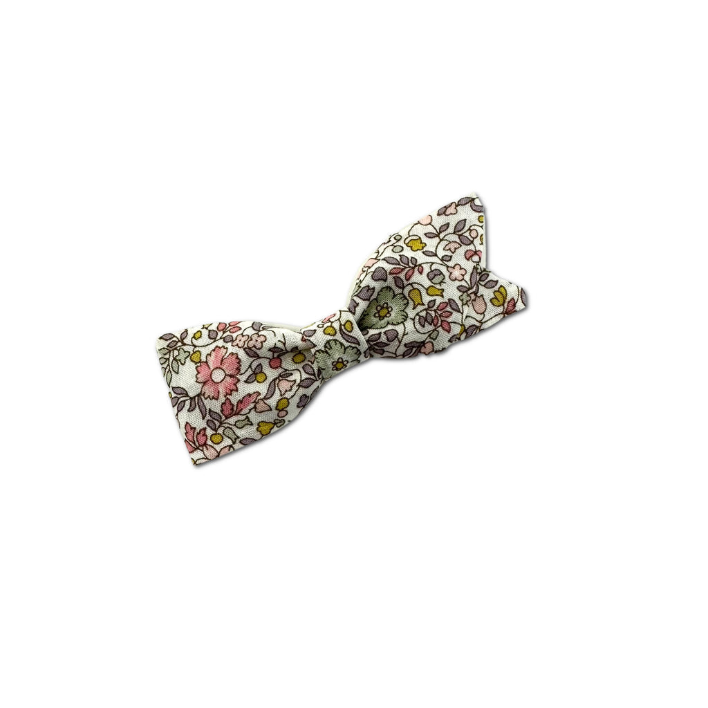 Petal Bow, Liberty Muted Pink Floral