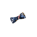 Itty Bitty Bow, Liberty Blue/Orange Floral
