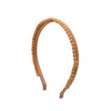 Mini Pom Pom Headband, Peach