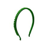 Mini Pom Pom Headband, Kelly Green