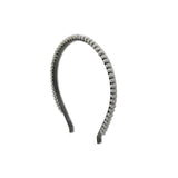 Mini Pom Pom Headband, Gray