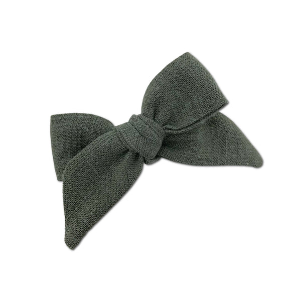Baby Tied Bow, Olive