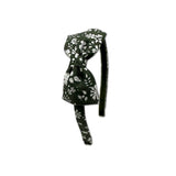 Liberty Bow Headband, Olive Floral