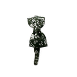 Liberty Bow Headband, Olive Floral
