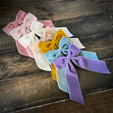 Big Velvet Bow, Dusty Blue