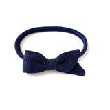 Petal Bow, Navy