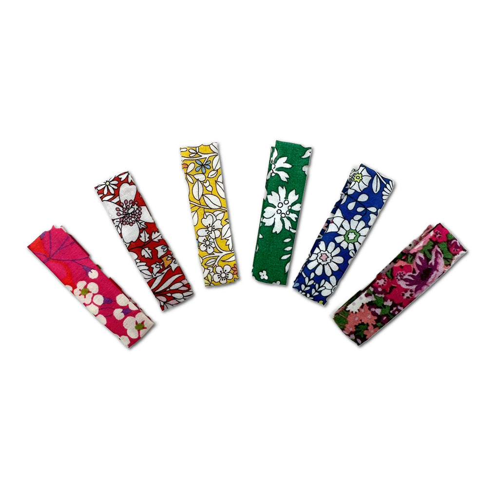 Liberty Bar Clips, Rainbow Florals Bundle Set