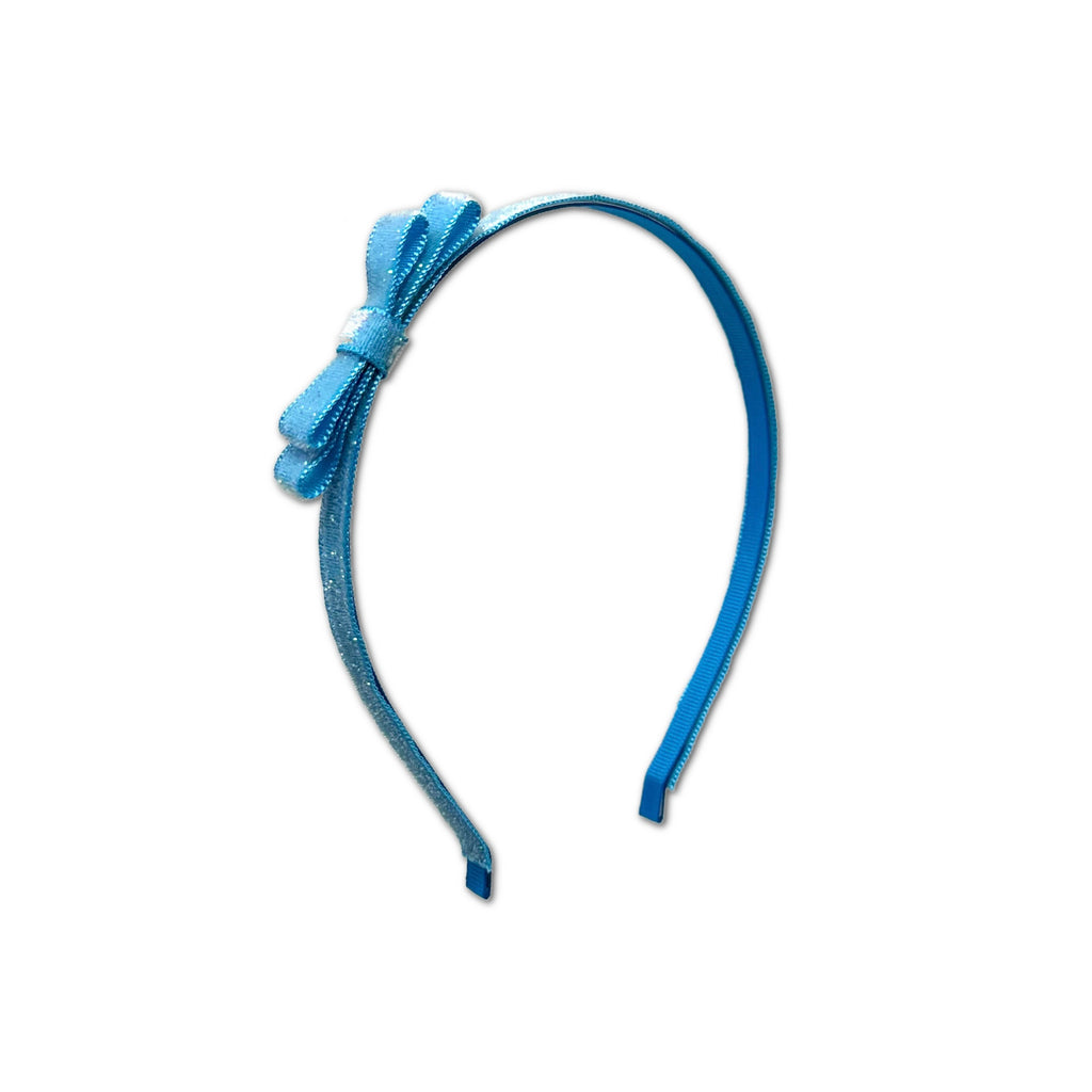 Unicorn Glitter Headband, Blue
