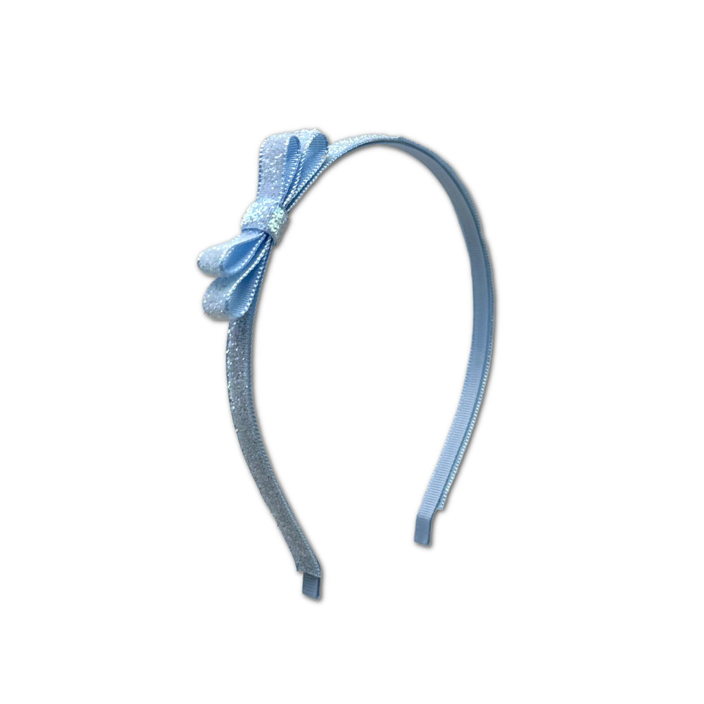 Unicorn Glitter Headband, Baby Blue