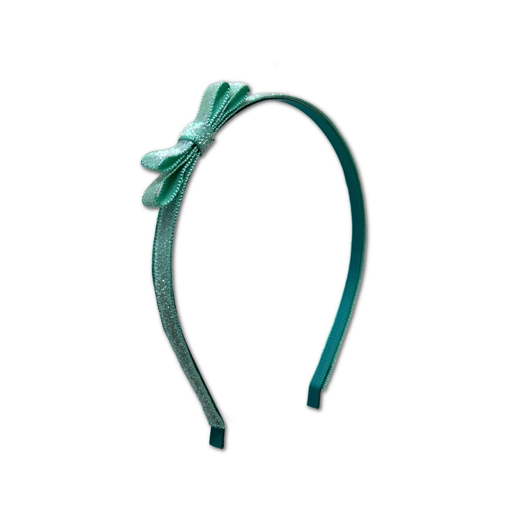 Unicorn Glitter Headband, Green