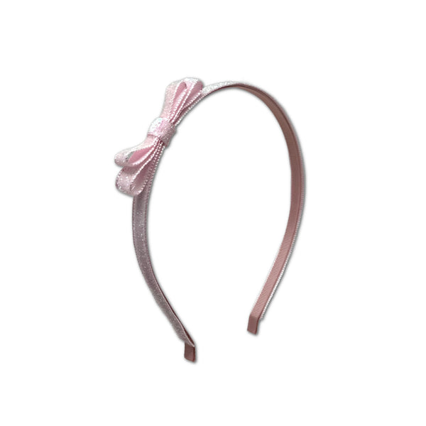 Unicorn Glitter Headband, Baby Pink