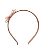 Unicorn Glitter Headband, Peach