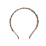 Pink Flower Crown Headband