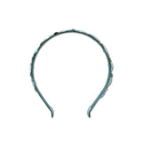 Blue Flower Crown Headband