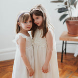 Unicorn Glitter Headband, Ivory