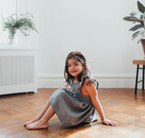 Velvet Headband, Peach