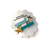 Star Clips, Teal