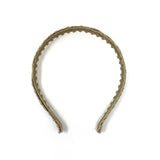 SALE Lace Headband, Taupe