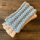 READY TO SHIP! Kids Mini Cameron Scarf, Glacier/Snow
