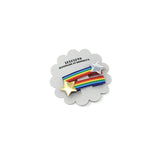 Rainbow Star Clips, set of 2
