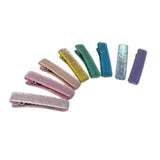 Glitter Velvet Bar Clips, Bundle