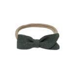 Petal Bow, Olive