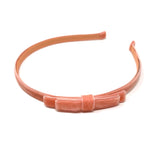 Velvet Headband, Peach