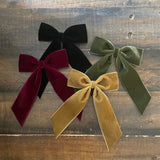Big Velvet Bow, Black
