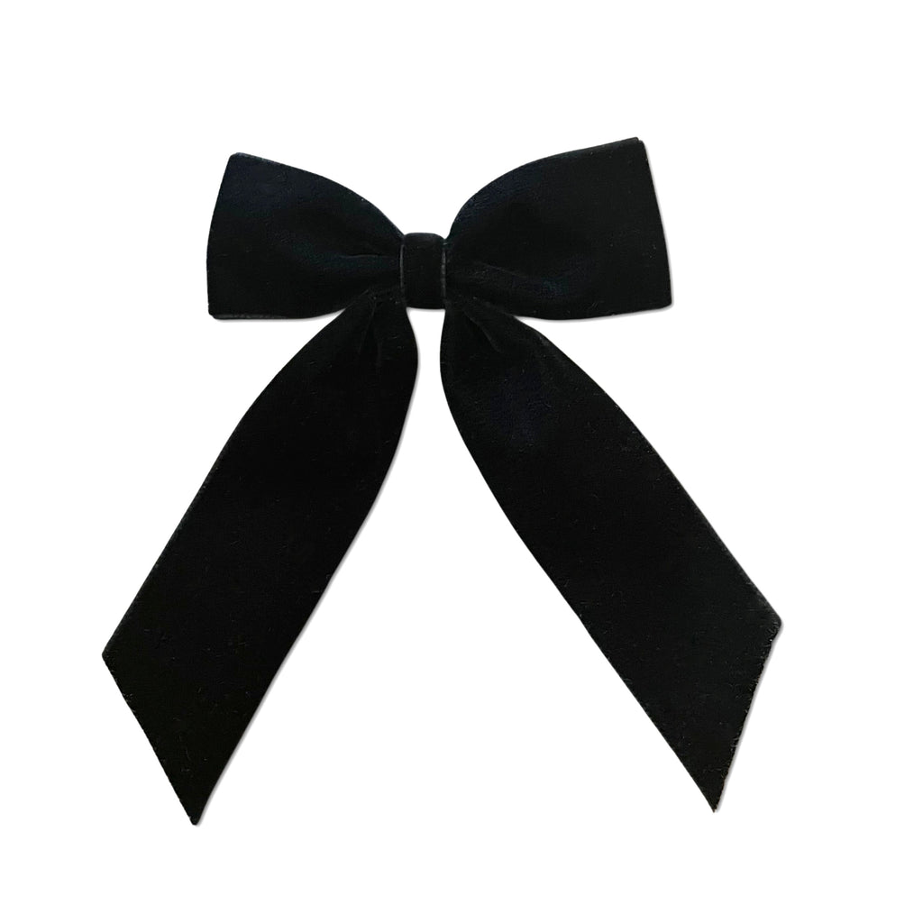 Big Velvet Bow, Black