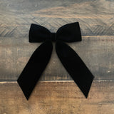 Big Velvet Bow, Black