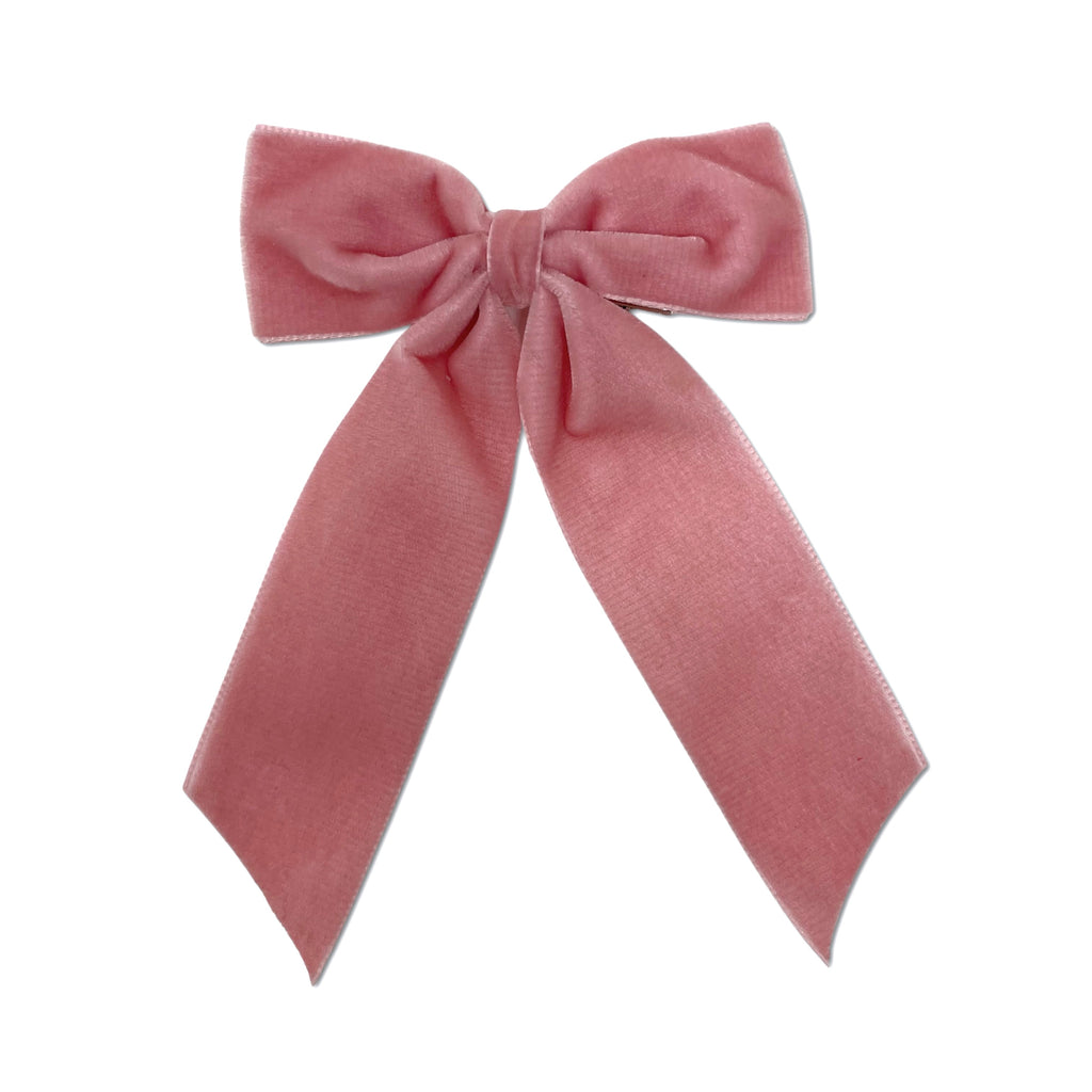 Big Velvet Bow, Pink