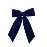 Big Velvet Bow, Navy