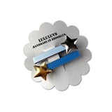 Star Clips, Light Blue