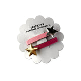 Star Clips, Rose Pink