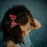 Baby Tied Bow, Liberty of London Burgundy Floral