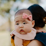Baby Velvet Bow, Pink