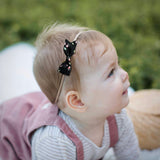 Petal Bow, Liberty of London Black Floral