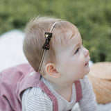 Itty Bitty Bow, Liberty of London Brown Floral