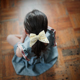 Eyelet Bows, Yellow/Olive Bundle Set