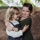 Petal Bows,Olive/Yellow Bundle Set