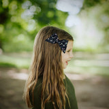 Baby Tied Bow, Liberty of London Black/Pink Floral
