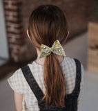 Baby Tied Bow, Liberty Muted Yellow Floral