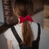 Baby Tied Bow, Red