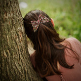 Baby Tied Bow, Liberty Pink Blossoms